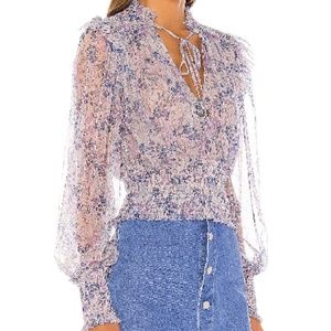 Free People Lilac Twyla Top